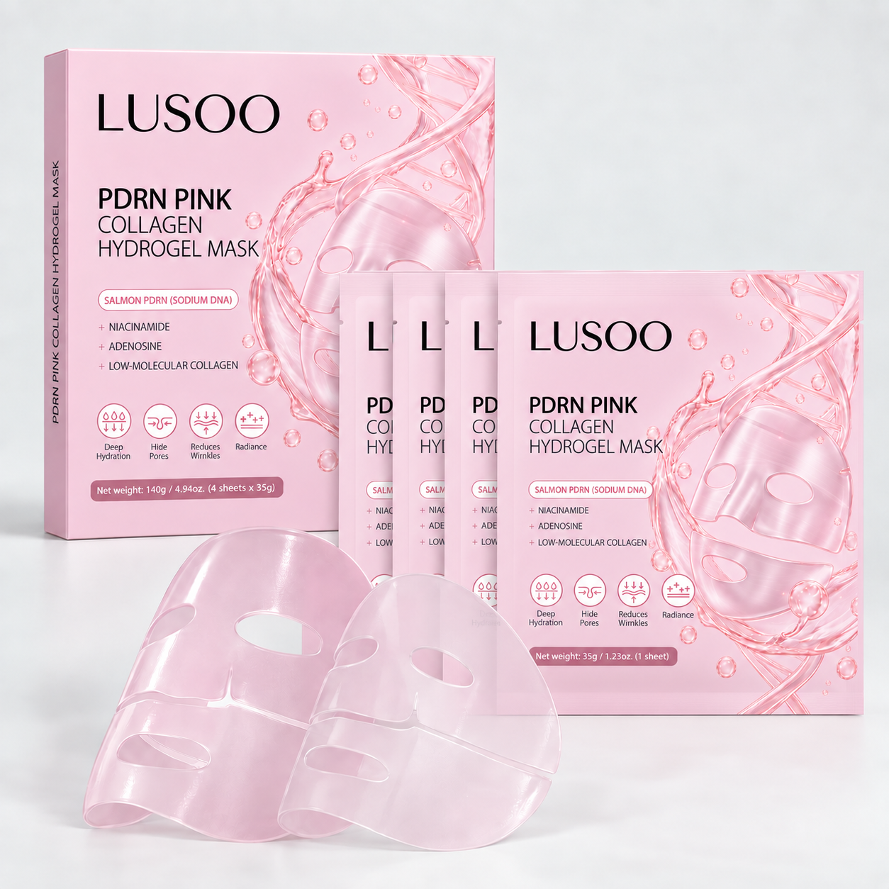 Salmon PDRN Pink Collagen Jelly Gel Mask