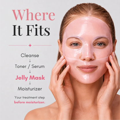 Salmon PDRN Pink Collagen Jelly Gel Mask